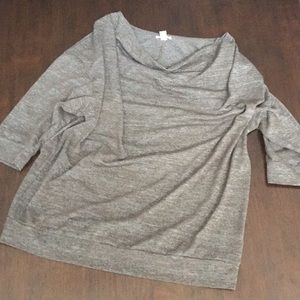Caslon brown sweater top